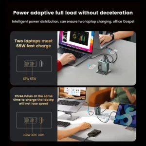 Ugreen CD289 140W USB C GaN Charger 3 Ports Wall Charger (90324) - Image 4