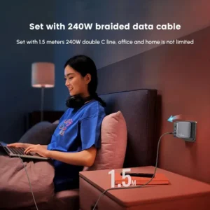Ugreen CD289 140W USB C GaN Charger 3 Ports Wall Charger (90324)