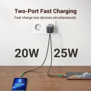 Ugreen CD294 Nexode Mini 45W Dual USB C Charger - Image 3