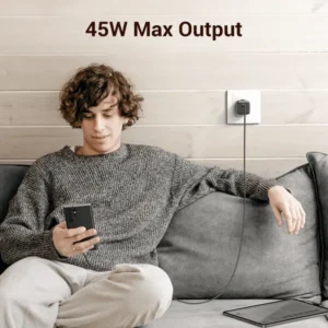 Ugreen CD294 Nexode Mini 45W Dual USB C Charger (90399)