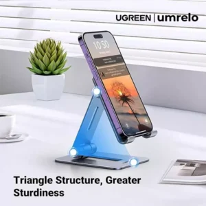 Ugreen LP678 Aluminum Foldable Desk Phone Stand - Image 3