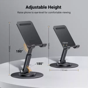 Ugreen LP805 360° Rotating Base Desktop Phone Stand (35152) - Image 3