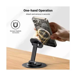 Ugreen LP862 Magnetic Desktop Phone Stand 360° Rotation (45376) - Image 4