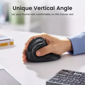 Ugreen MU008 Multi-mode Vertical Wireless Mouse - Image 4