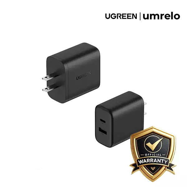 Ugreen X227 2-Port PD Wall Charger US Plug