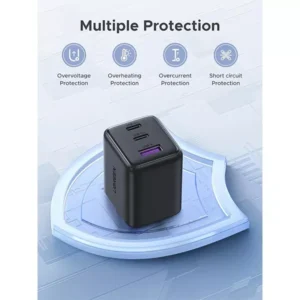 Ugreen X515 30W 3 Ports Wall Charger (55476) - Image 4