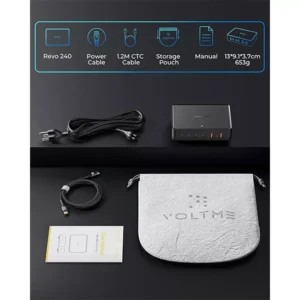 VOLTME REVO 240 PD3.1 6 Ports Desktop Power Station