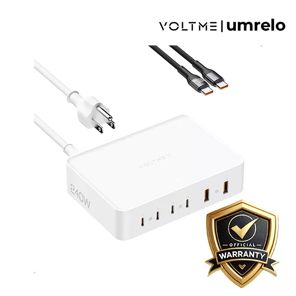 VOLTME REVO 240 PD3.1 6 Ports Desktop Power Station