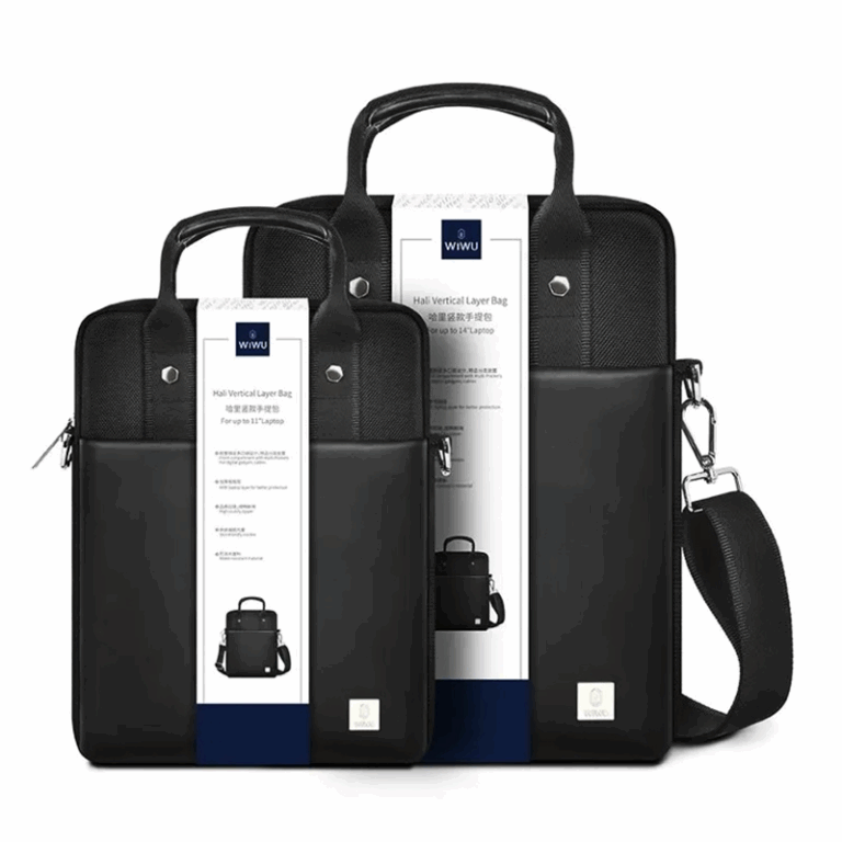 WiWU Hali Vertical Layer 14 Inch Laptop Handbag - Image 4