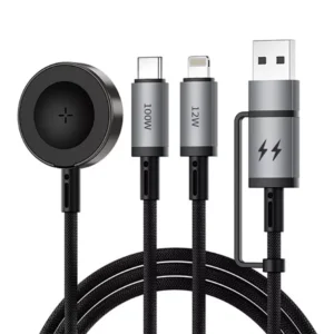 WiWU Wi-C050 Legend Series 100W 3-in-2 Fast Charging Cable