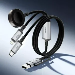 WiWU Wi-C050 Legend Series 100W 3-in-2 Fast Charging Cable
