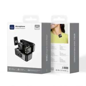 WiWU Wi-WM005 ANC Bluetooth Lavalier Microphone - Image 5