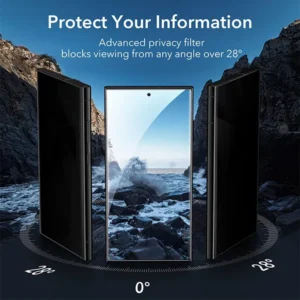X-level Samsung Galaxy S24 Ultra Anti-Peep Privacy Screen Protector