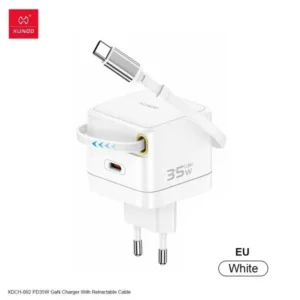 XUNDD XDCH-092 PD 35W GaN Charger with Retractable Cable
