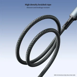 XUNDD XDDC-033 60W USB-C to USB-C Data Cable Aluminum Alloy Braided