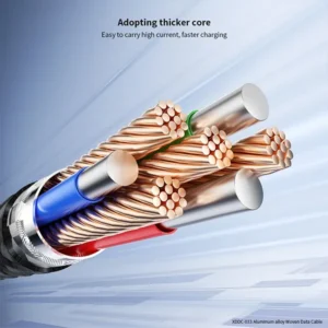 XUNDD XDDC-033 60W USB-C to USB-C Data Cable Aluminum Alloy Braided