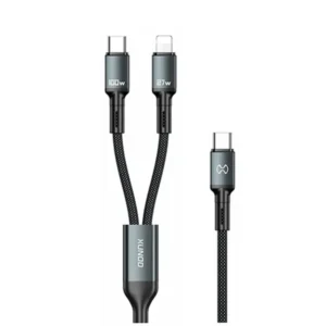 XUNDD XDDC-046 2-in-1 PD 100W Fast Charging Data Cable