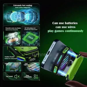 XUNDD XDOT-080 Magnetic Phone Cooler with Battery