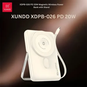 XUNDD XDPB-026 PD 20W 10000mAh Magnetic Wireless Power Bank with Stand