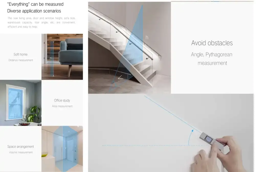 Xiaomi ATuMan LS-P Rechargeable Digital Laser Rangefinder