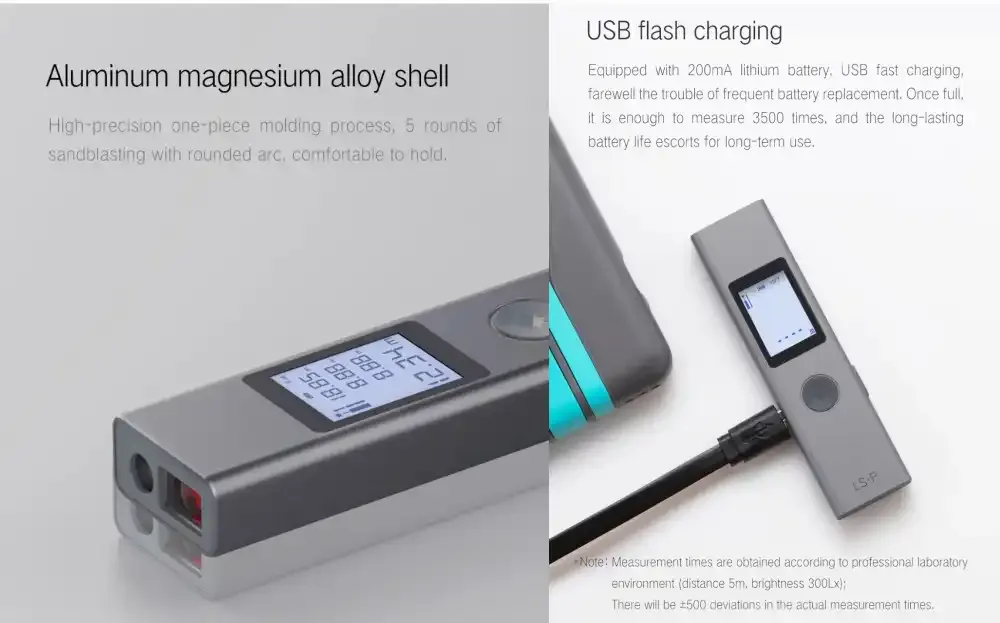 Xiaomi ATuMan LS-P Rechargeable Digital Laser Rangefinder