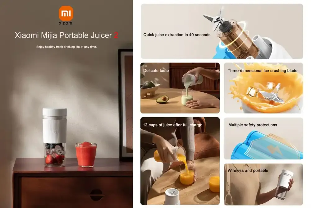 Xiaomi Mijia Portable Juicer Cup 2