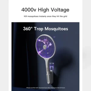 Xiaomi Qualitell E2 2-in-1 Electric Fly Trap and Mosquito Swatter Bat