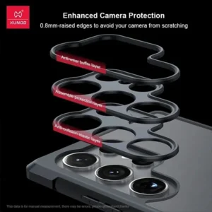 Xundd Samsung Galaxy S25 Ultra Airbag Bumper Armor Case
