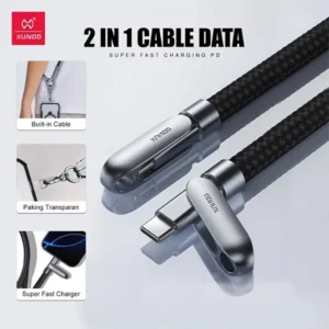 Xundd XDDC-064 Crossbody Lanyard Built 240W in Cable