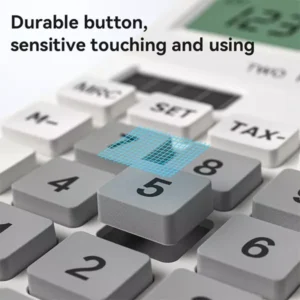 Yesido EC10 Dual Power Source LCD Display Desk Calculator - Image 4