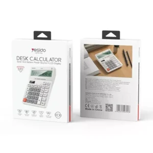 Yesido EC10 Dual Power Source LCD Display Desk Calculator