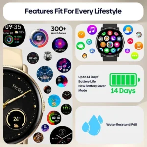 Zeblaze GTR 3 Pro Bluetooth Calling Smart Watch