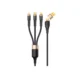 AWEI CL-228 100W 2 for 3 Multifunctional Data Cable