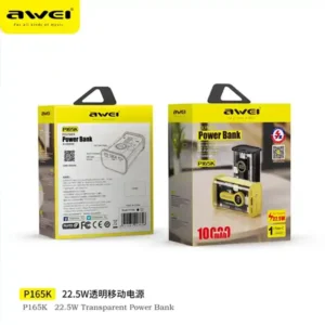 Awei P165K 10000mAh 22.5w Fast Charging Powerbank