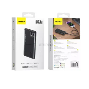 Awei PA-36 10000mAh 22.5W PD Fast Charging Digital Power Bank