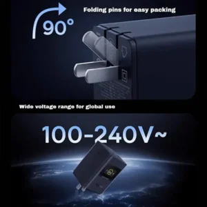 Baseus 65W Super GaN Digital Display Fast Charger - Image 4