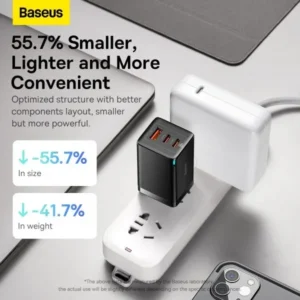 Baseus GaN5 Pro 65W Quick Charger Set
