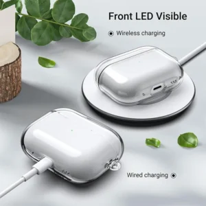 COTECi Soft Shell Scratch Resistant Crystal Case for AirPods Pro 3