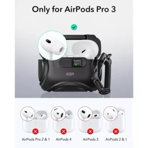 ESR AirPods Pro 3 Cyber FlickLock Magnetic Case - Image 4