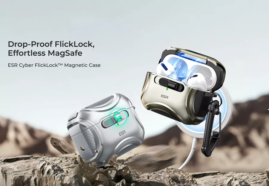 ESR AirPods Pro 3 Cyber FlickLock Magnetic Case