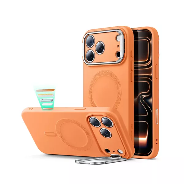 ESR iPhone 17 Pro iPhone 17 Pro Max Cloud Soft Magnetic Case (Camera Control, Stash Stand)