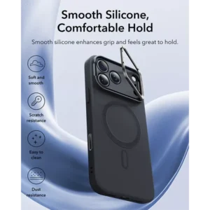 ESR iPhone 17 Pro / iPhone 17 Pro Max Cloud Soft Magnetic Case (Camera Control, Stash Stand) - Image 6