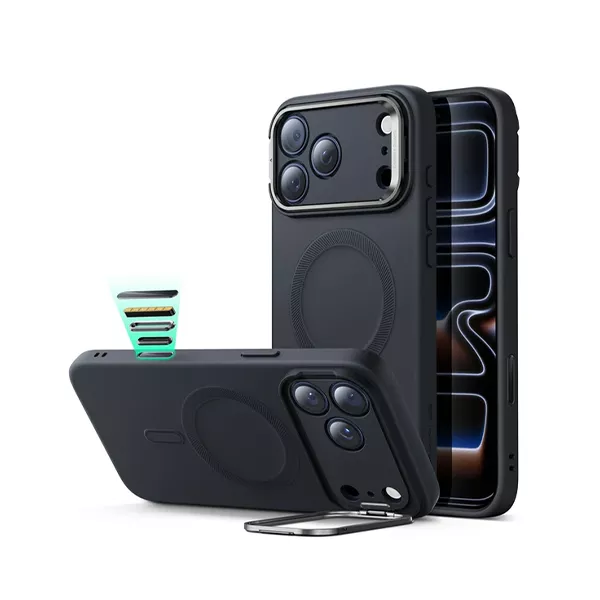 ESR iPhone 17 Pro iPhone 17 Pro Max Cloud Soft Magnetic Case (Camera Control, Stash Stand)