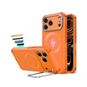ESR iPhone 17 Pro iPhone 17 Pro Max Cyber Tough Magnetic Case (Camera Control, Stash Stand) 1