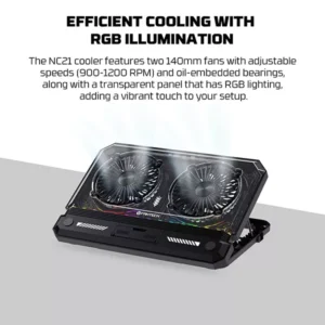 Fantech NC21 RGB Laptop Cooler - Image 4