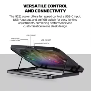 Fantech NC21 RGB Laptop Cooler - Image 5