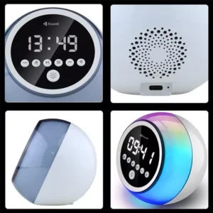 KISONLI Q6C Multifunction Clock Wireless Speaker - Image 3