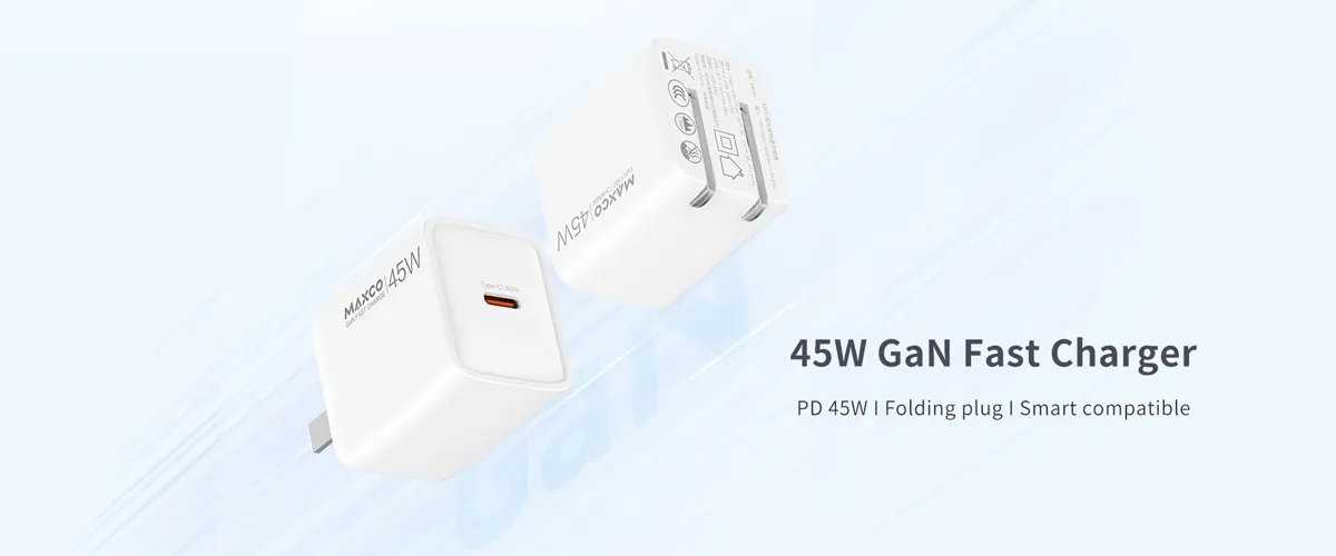 MAXCO MC37 45W GaN fast Charger Set