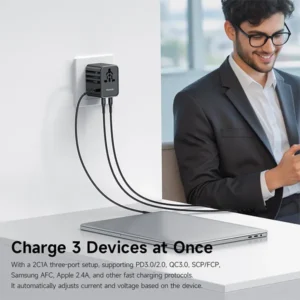 Mcdodo CP3260 25W GaN Universal Travel Adapter