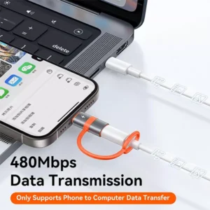 Lightning to USB-C Converter Adapter